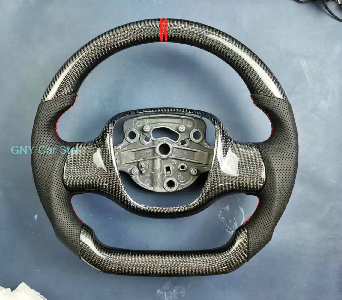 Carbon Fiber Car Steering Wheel For Smart Fortwo W451 C451 2007-2014 view 6