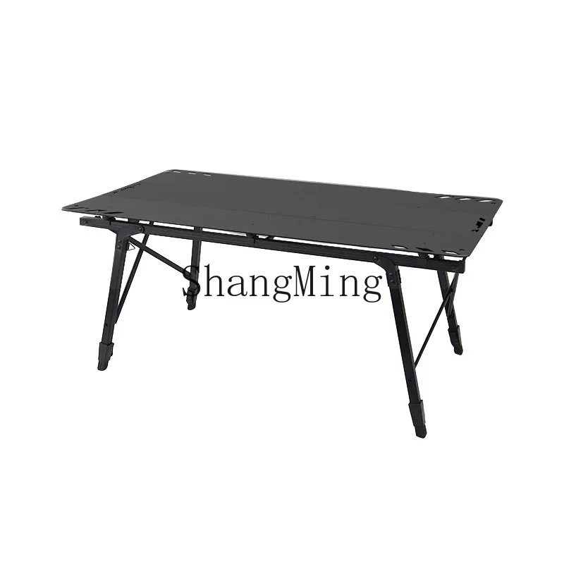 

DSA outdoor camping three aluminum plate tactical table field portable folding table multi-function adjustable