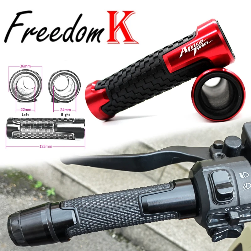 For HON@&DA Africa Twin CRF 1100 1000 L CRF1100L CRF1000L Motorcycle Accessories Handlebar Grip Handle Bar Grips