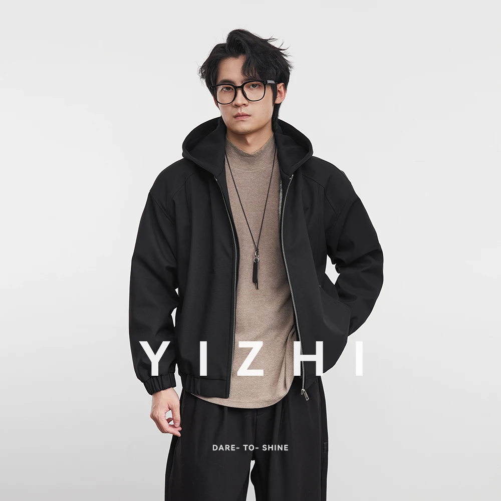 

Модный мужской пуховик из искусственного двух частей на флисовой подкладке с капюшоном, новинка зимы 202, теплая летная куртка на молнии с цветными блоками, топ