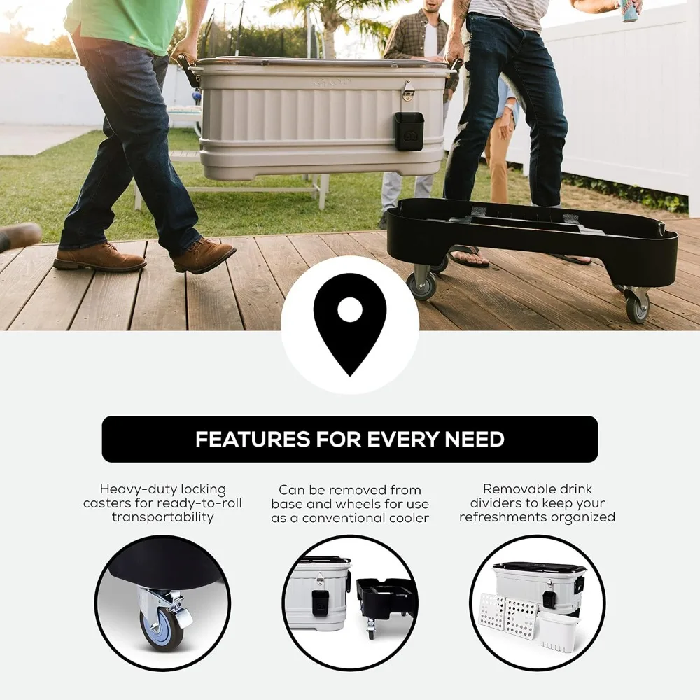 Polare harte Kühler