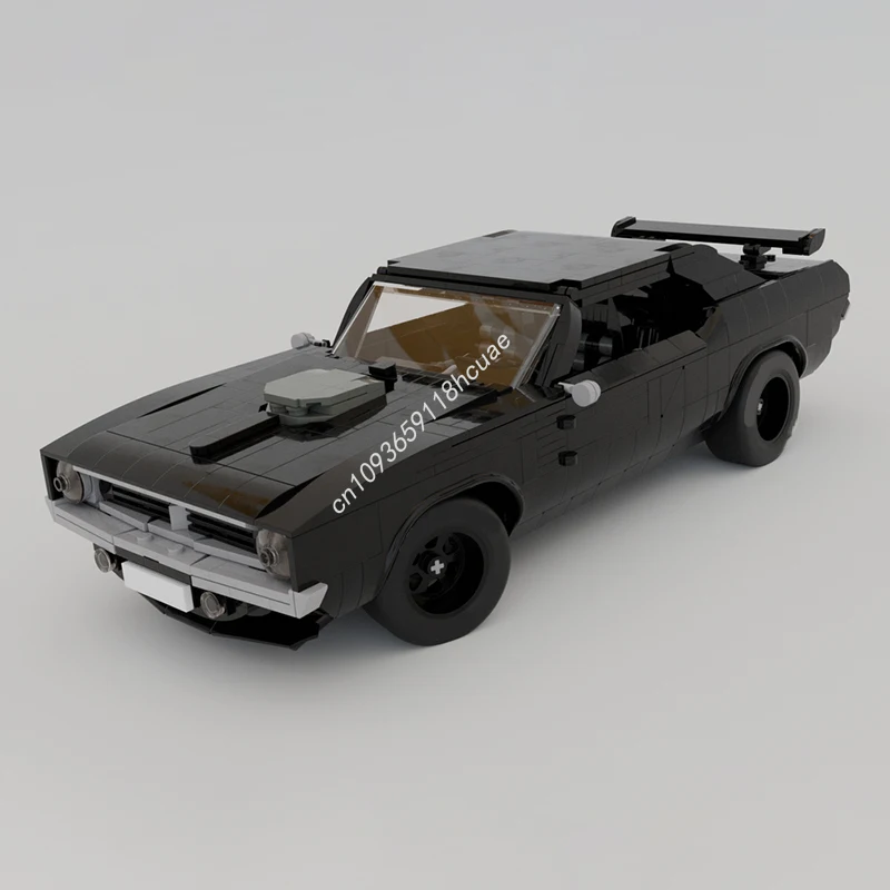 ตัวต่อ MOC CUDA_Black 1507 ชิ้น ของเล่นพลาสติกสำหรับคริสต์มาส ของขวัญเสริมสร้างทักษะการเรียนรู้ STEM STEAM ฝึกฝนทักษะการลงมือทำ