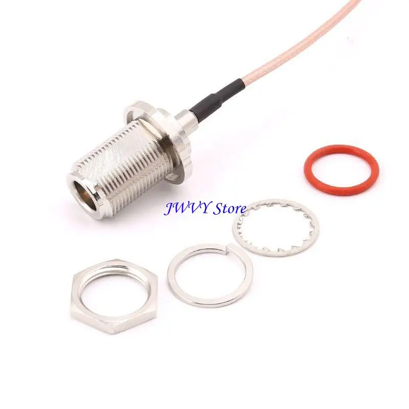 573A N Female Bulkhead To SMA Male Plug RG316 Pigtail Cable RF Coaxial Cables Jumper