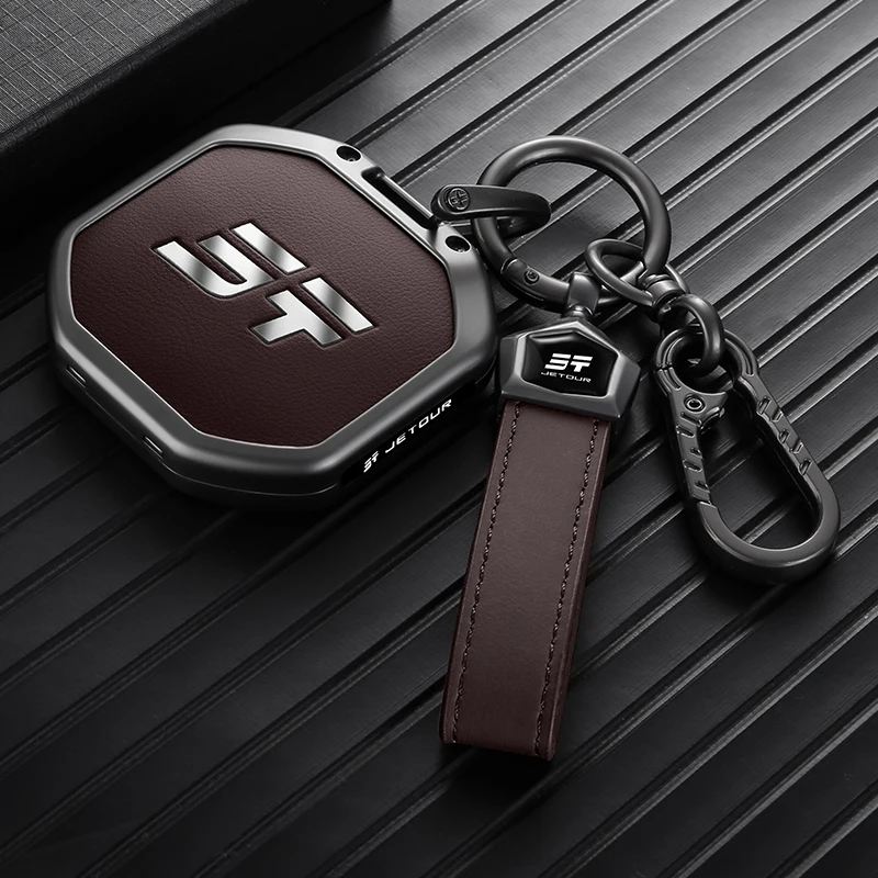 Key Case For Chery Jetour T2 Jetour T1 2025-2027 Premium Zinc Alloy Remote Key Cover Full Cover Anti Scratch Car Accessories
