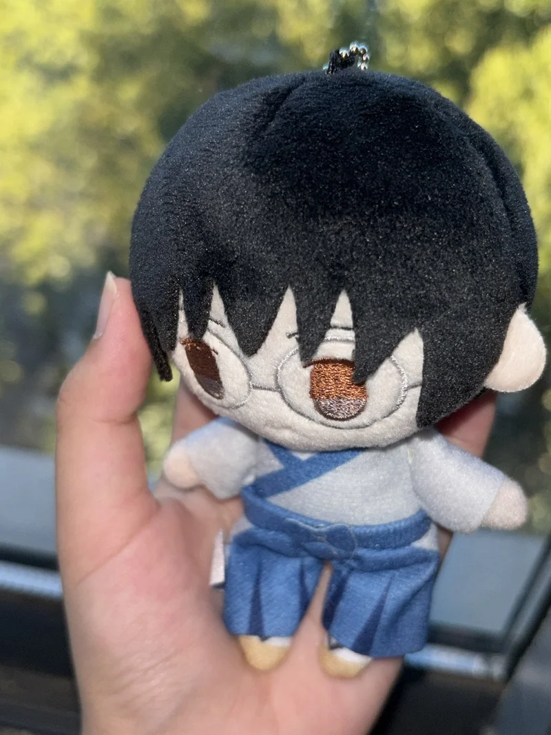 Anime Gintama Sakata Gintoki Shimura Shinpachi Kagura Hijikata Tou Shirou Okita Sougo Plush Doll Pendant Toys Mascot Fans Gift