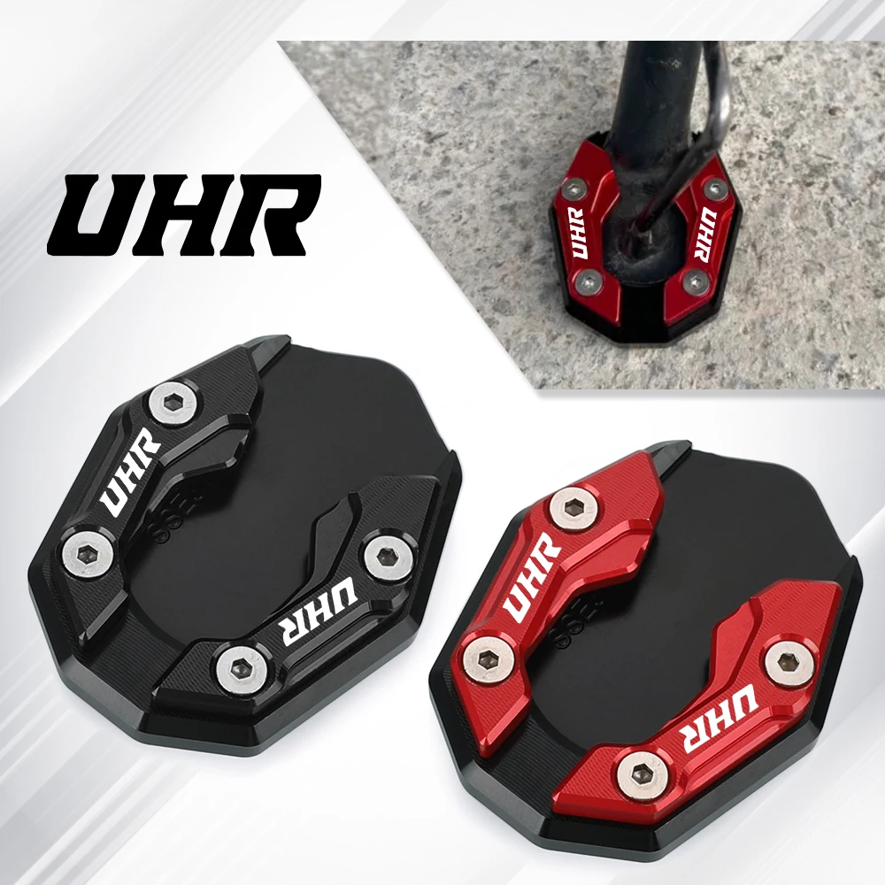 

Motorcycle Accessories Kickstand Side Stand Enlarger Extension Plate Pad For Haojue UHR150 UHR 150 UHR125 UHR 125 2023 2024 2025