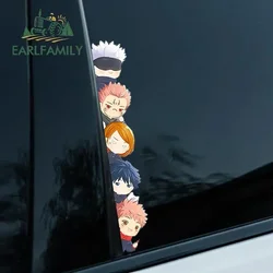 EARLFAMILY-pegatinas de coche para Chibi Catoon Peeker, calcomanía de Anime de Graffiti de ventanas, accesorios de coche con personalidad, 13cm x 2,09 cm