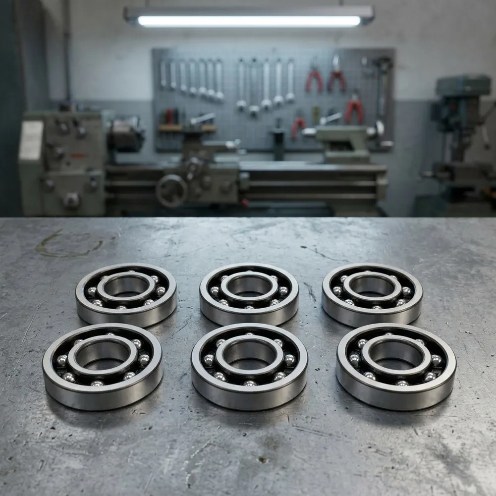 For FS300 FS400 FS450 Trimmer Head Bearings 6001 Gear Bearings For Garden Maintenance Black And Silver High Load Capacity