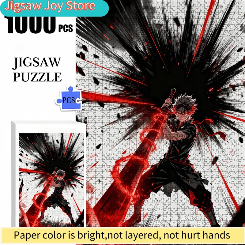 

Набор бумажных пазлов с популярными персонажами аниме, создающий яркие впечатления для всей семьи