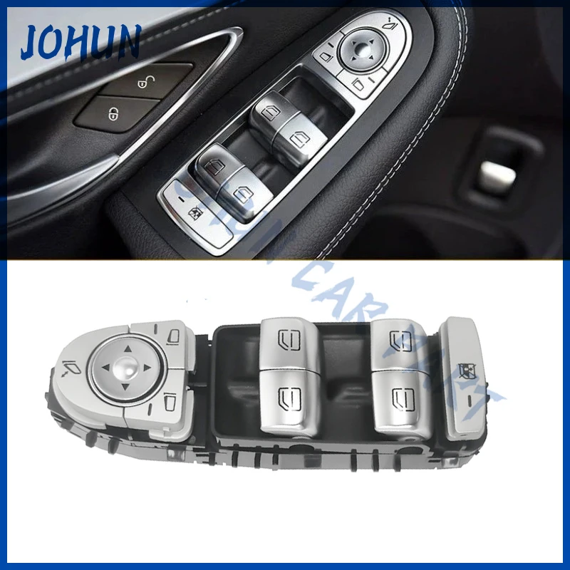 

For Mercedes Benz W205 W253 W213 W222 C E Class GLC 4 Door Saloon Power Window Switch 2059056811 High Quality Cars Accessories
