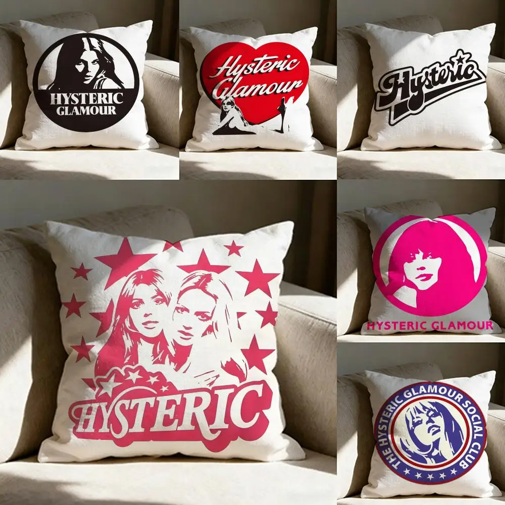 H-Hysteric G-Glamour FASHION Pillow Case Pillowcase, Double-sided Printed, Sofa Cushion, Bedroom Headboard Pillow