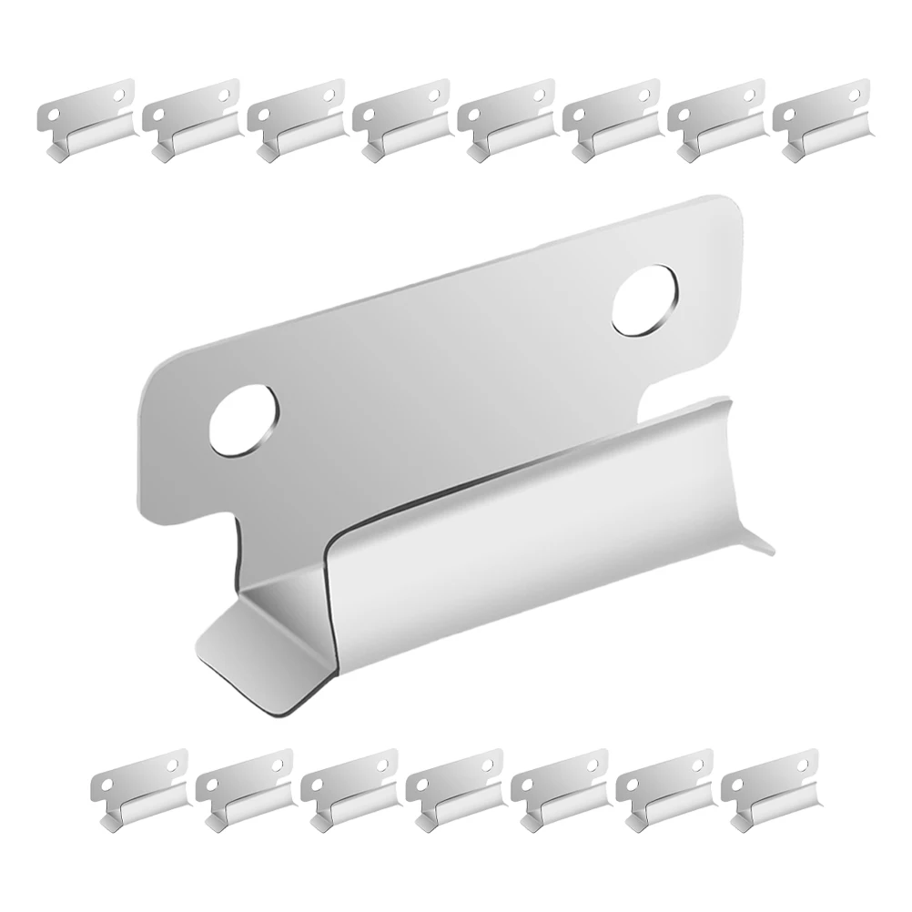 

16 Pcs 3D Printer Bed Clips Stainless Steel Glass Plate Clamps Compatible Ender 3 Pro V2 Pro Easy Use