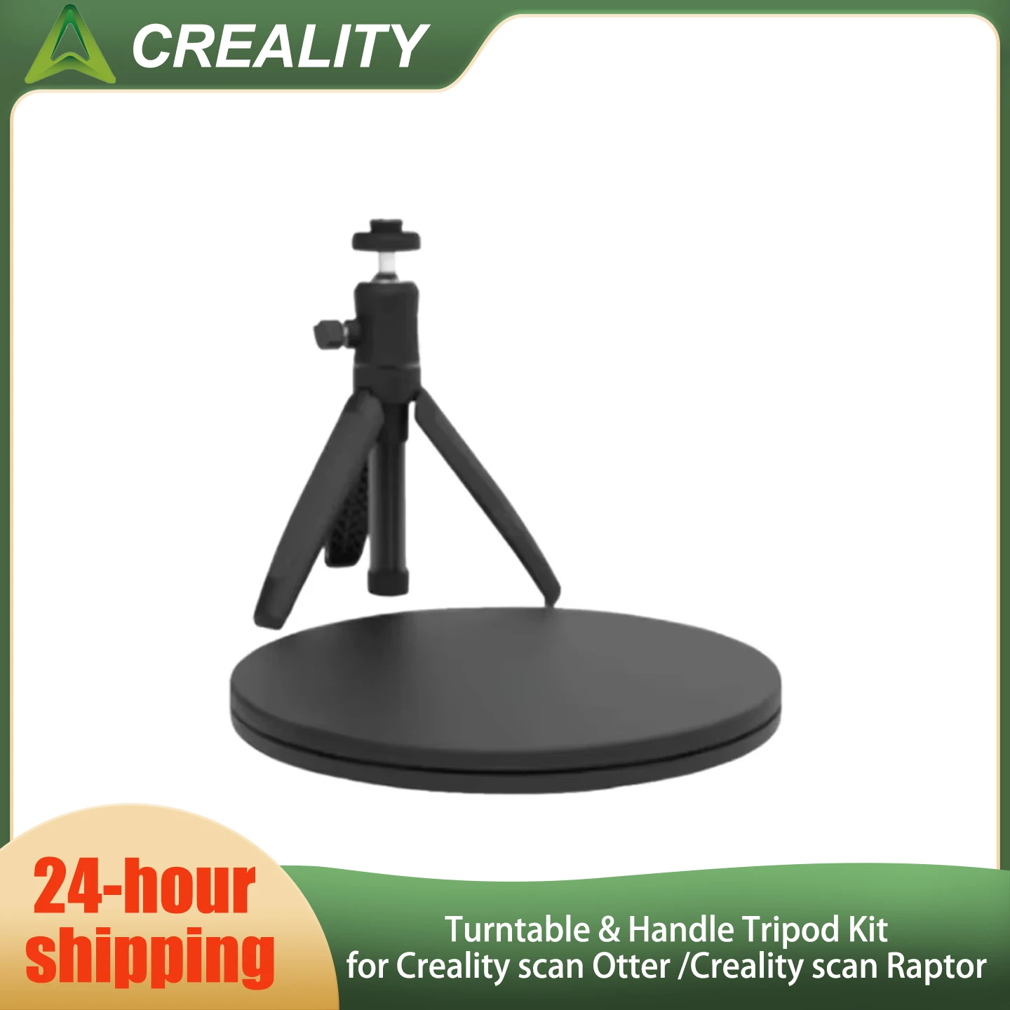 Creality 3D Scanner Accessories Original 3D Scanner Manually Operated Turntable & Handle Tripod Kit For CR-Scan Otter /Raptor