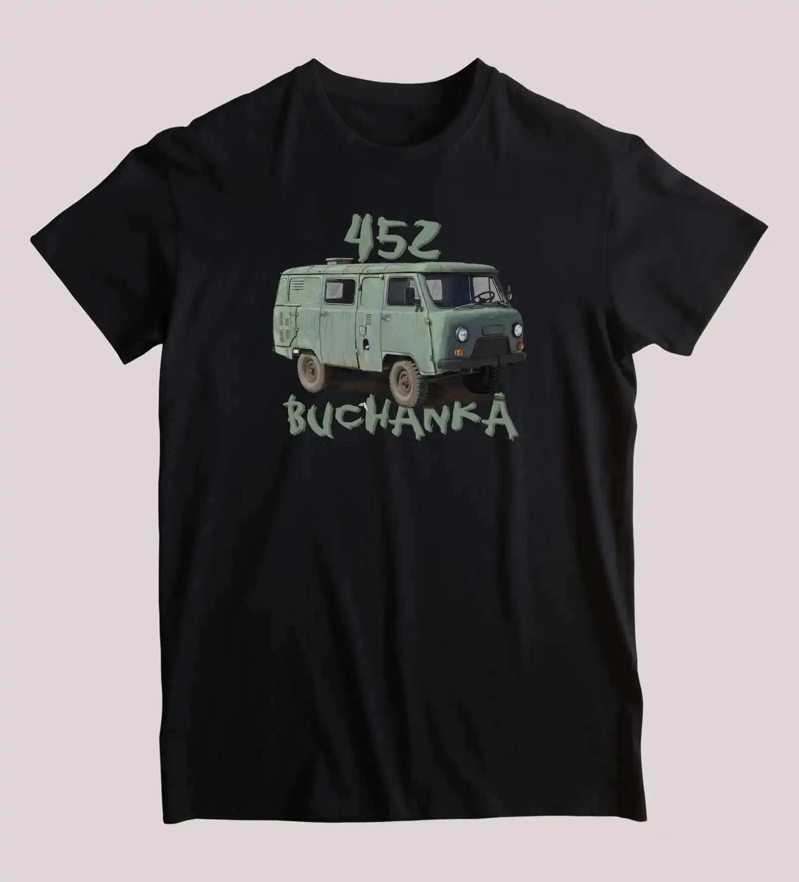 Summer Cotton Short Sleeve O-Neck Mens T Shirt New S-5XL Russian UAZ-452 Buchanka Wheeled Multipurpose Vehicle T-Shirt.