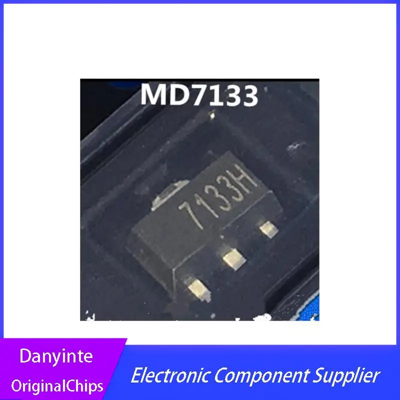 NEW  100PCS/LOT  7133H MD7133H MD7133 SOT-89