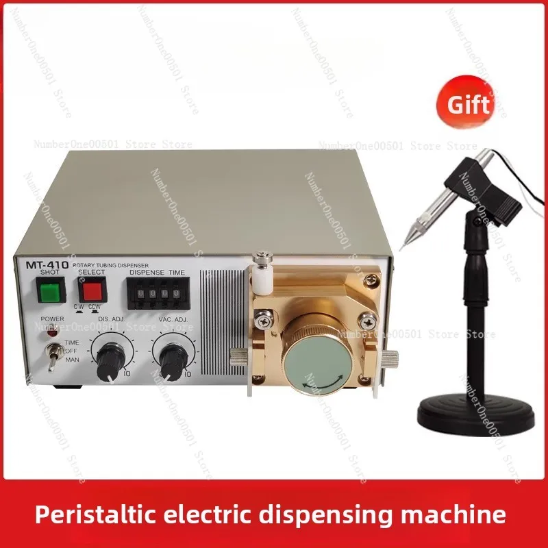 Electric Glue Dispenser Machine with Peristaltic Pump for Fast Drying Adhesive Precision Coating Dripping DIY Crafts