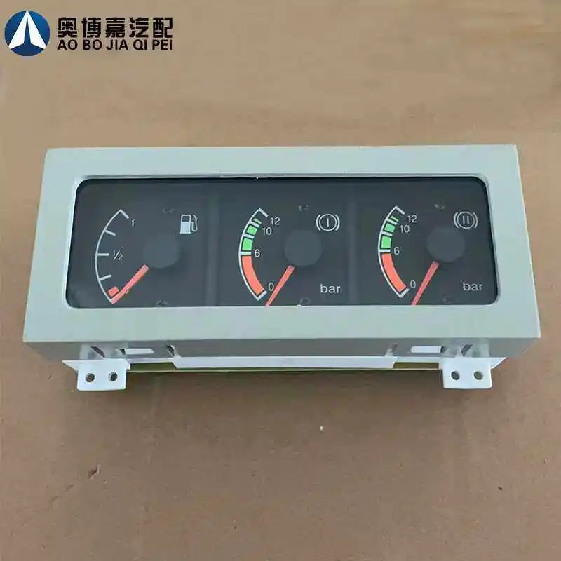 New suitable for the old combination instrument Delong F3000 fuel barometer water temperature oil pressure gauge original parts