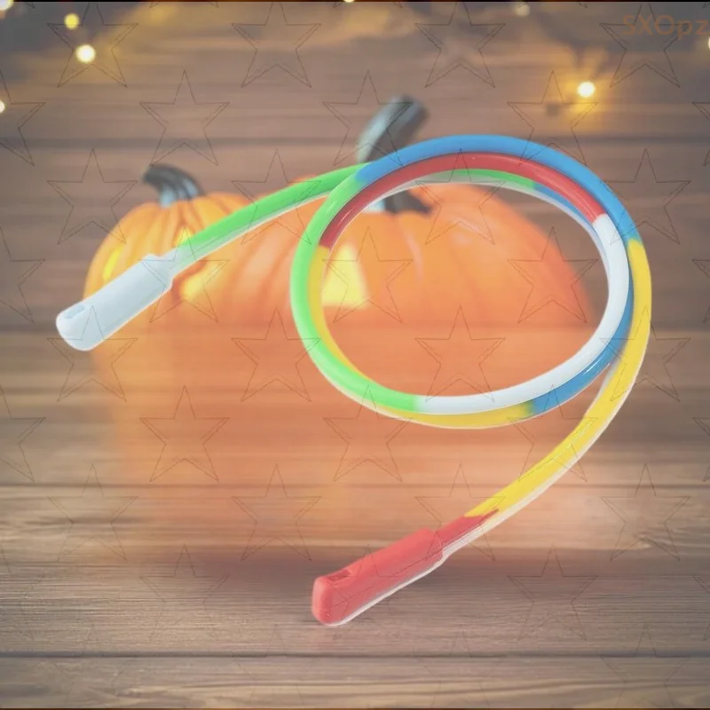 남성용 및 여성용 안경 액세서리: 체인이 포함된 방수 실리콘 안경 스트랩