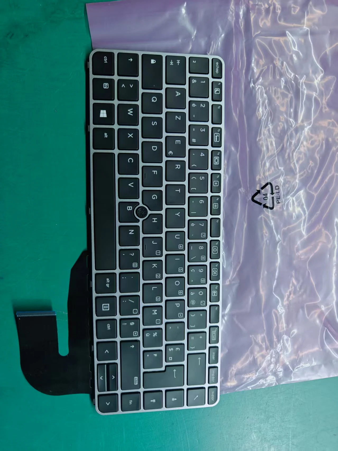 Nuevo teclado para ordenador portátil francés español italiano alemán con punto para HP EliteBook 840 G3 745 G3 745 G4 840 G4 848 G4 FR
