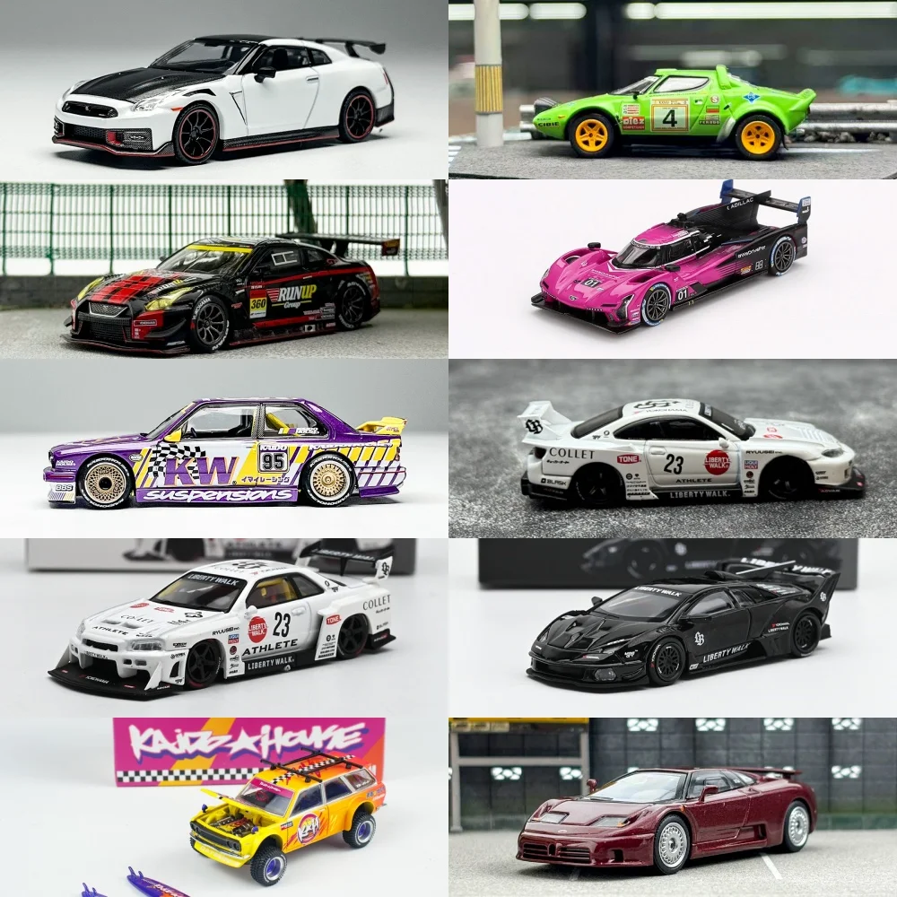 �y�Z�[�����zMINIGT 1:64 RX-7 / �E���J�� / E30 M3 / �_�b�g�T�� 510 / R34 / S15 �������J�[���f�� - �݌ɂ���