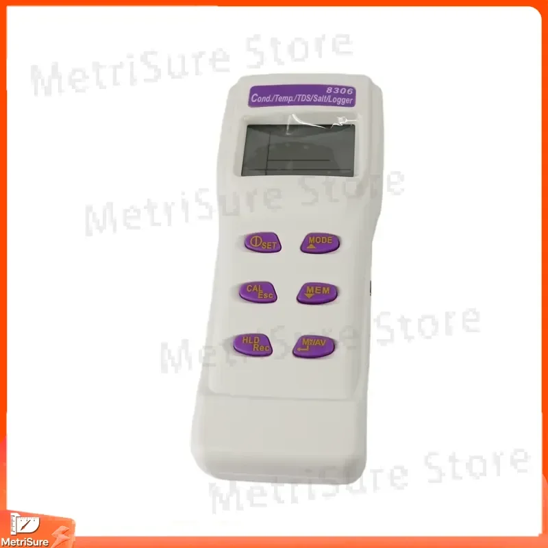 Portable Digital TDS Meter Conductivity Tester Salinity Meter Water Quality Analyzer for Aquarium Hydroponics Pool Spa