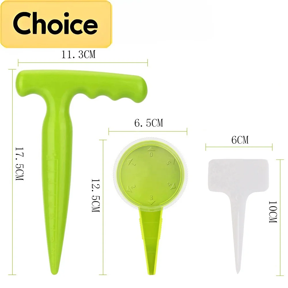 File Adjustable Plant Seed Sower Bonsai Seeds Garden Supplies Tools Planter Hand Held Flower Grass Seeding Dispenser Accessories