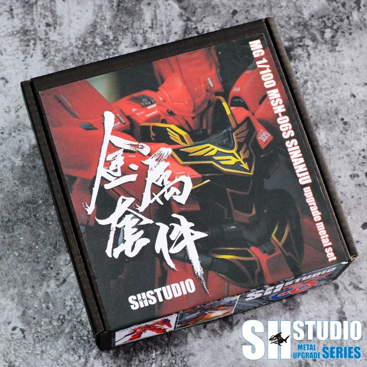 SH STUDIO for Gundam  MG 1/100 MSN-06S SINANJU Special Etching Sheet Assembled Model Accessories