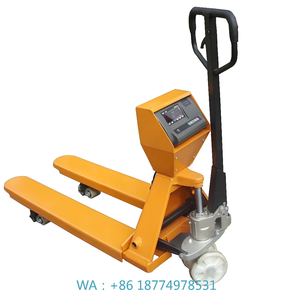 Pallet Truck with Weigh Scale 3 Ton Pallet Jack Scale Electronic Forklift Weighing Scale Hand
