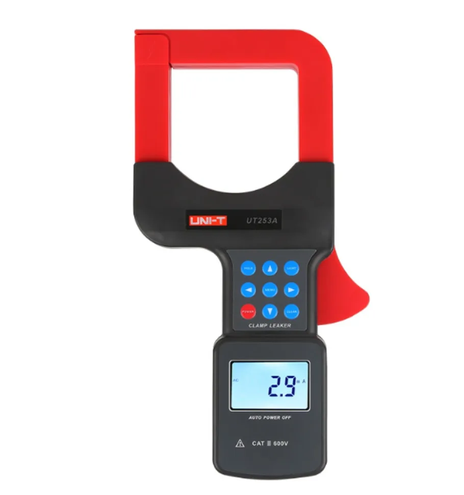 UNI-T UT253A Clamp Leaker Auto Range 1200A Large Jaws Leakage Current 100% Original Brand New In Stock mA Testers Ammeter Pliers
