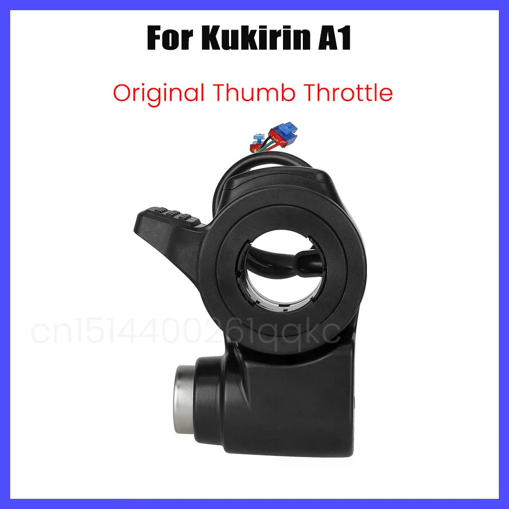 

Original For Kukirin A1 Thumb Throttle with Key Lock Electric Scooter Finger Accelerator Grip Speed Control Parts