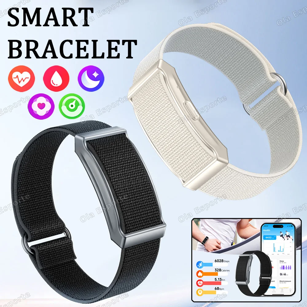 

No Screen Smart Watch Men Sports Outdoors Fitness Heart Rate Body Temperature Health Monitor Waterproof New Smart Bracelet Women