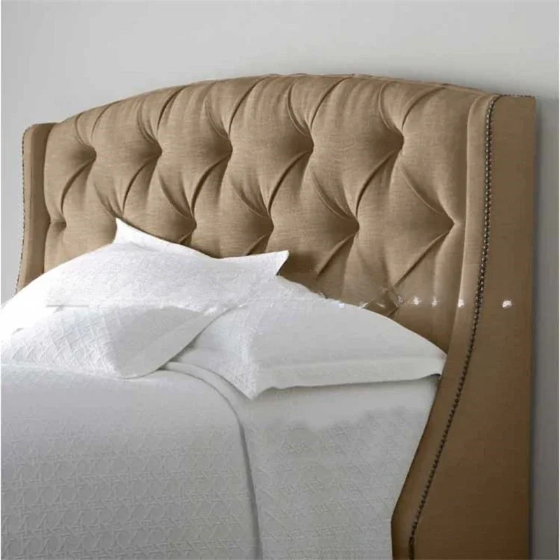 เตียงนอนไฮดรอลิกแบบมีกล่องเก็บของผ้าหุ้มสไตล์อเมริกัน ขนาด 1.5 * 1.8 เมตร พร้อมที่เก็บของสำหรับงานแต่งงาน