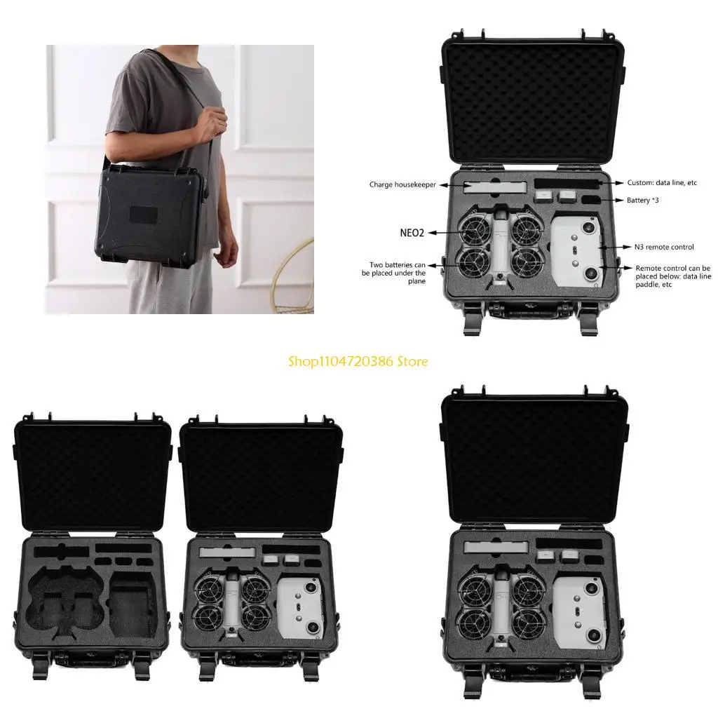 حقيبة K0EA متعددة الوظائف للطائرات بدون طيار مع تصميم مريح للحمل بختم مقاوم للغبار #1