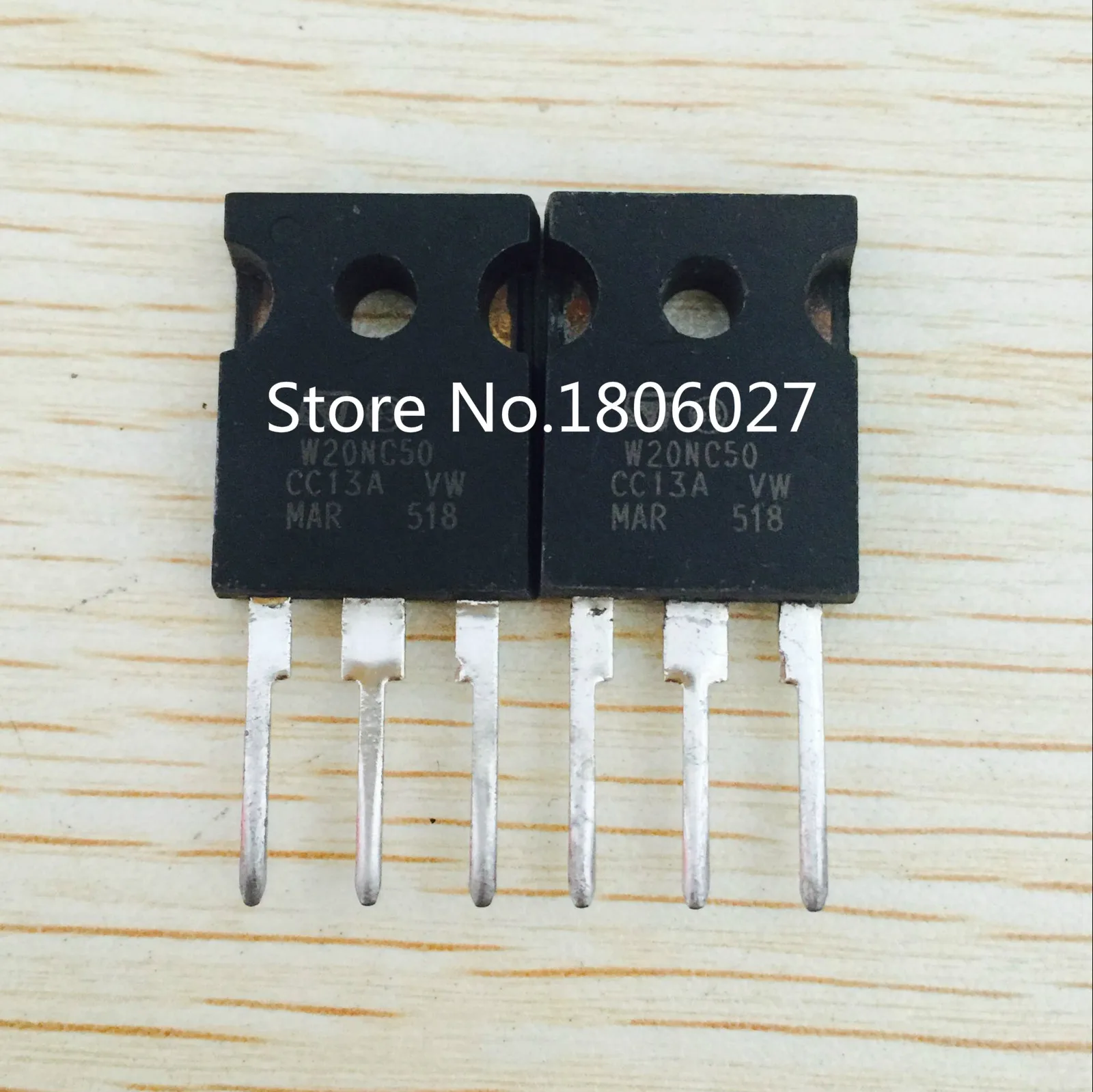 

Send free 20PCS STW20NC50 TO-247 New original spot selling integrated circuits