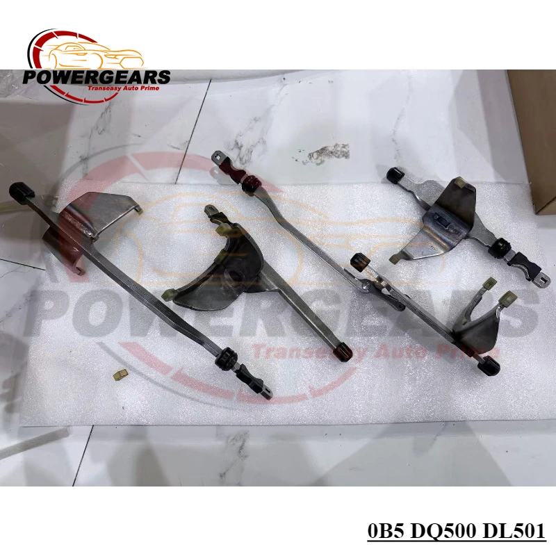 

0B5 DQ500 DL501 7Speed Automatic transmission Shift Fork Suit For Volkswagen Audi A4 A5 A6 Q5