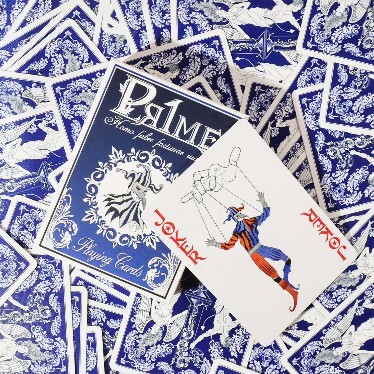 Cardistry Playing Cards-Colors Red and Blue,Black Core Paper, Great for All Card Games Including Poker,Canasta, Rummy,Go Fish view 4