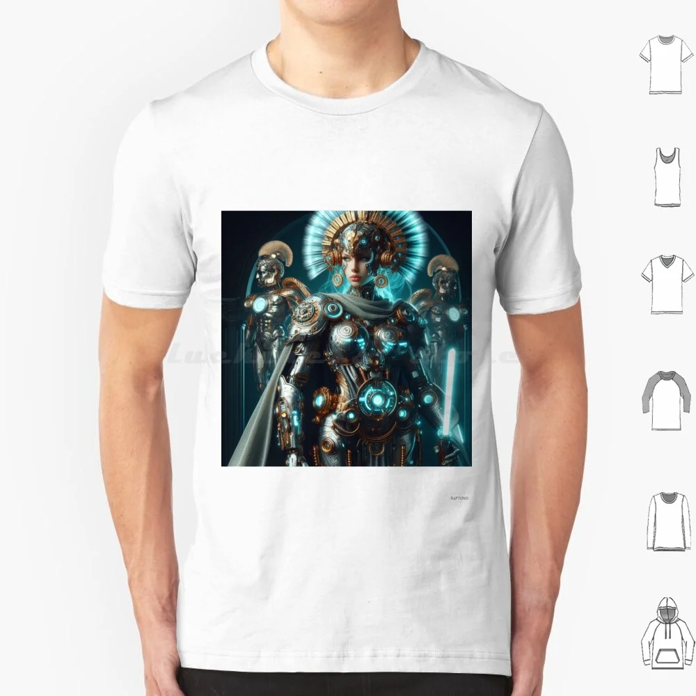 

Минерва Футболка Большой Размер 100% Хлопок Минерва Римская Богиня Роман Мифология Футуристическая