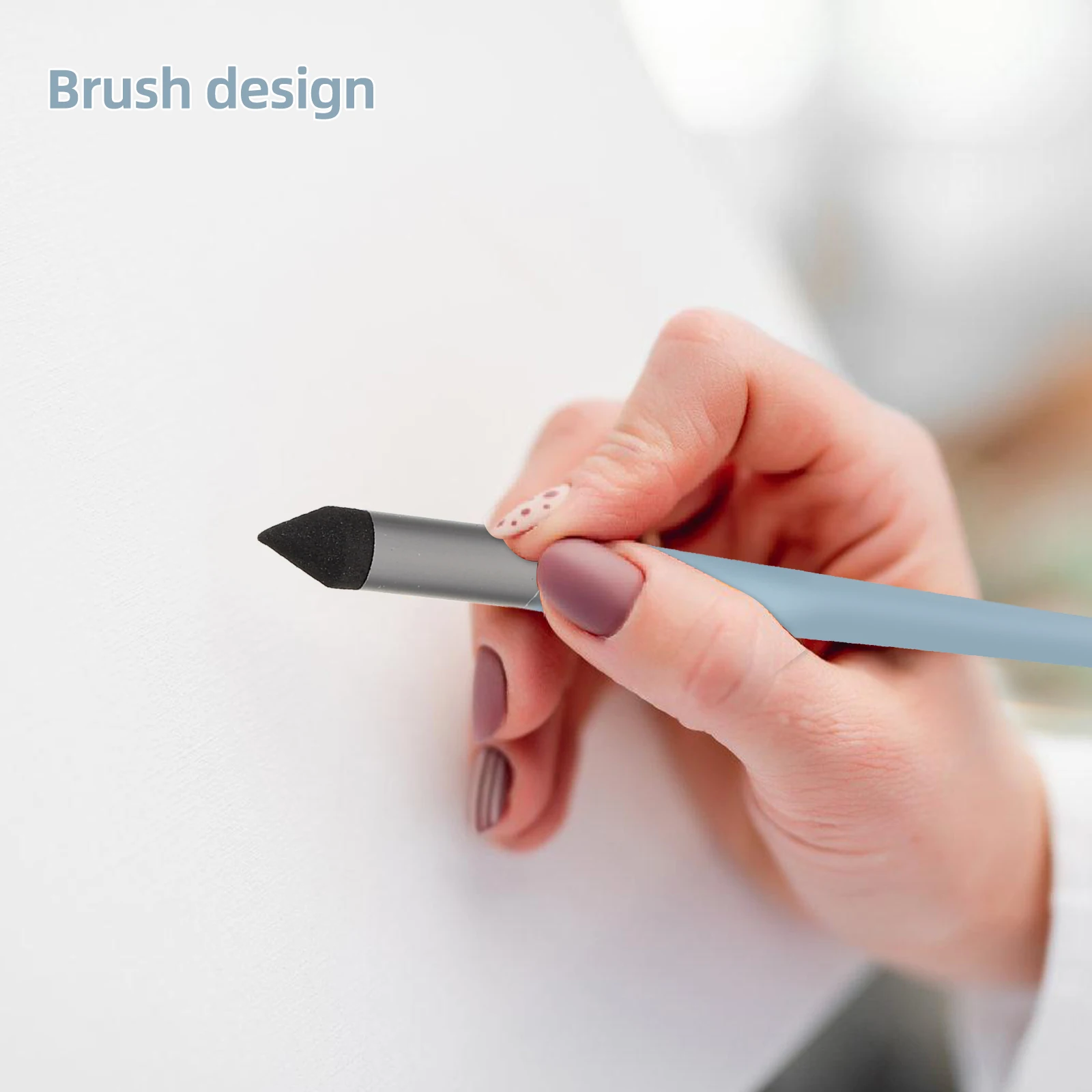 

3pcs Portable Oil Painting Sticks Soft Head Art Brushes For Detailing Blending Oil Drawing Tool Painting Supply Art Craft