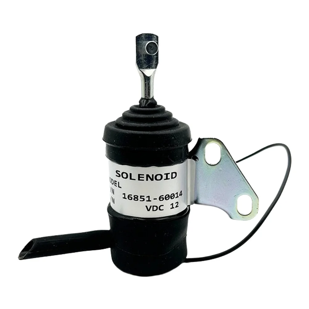 

1 шт. электромагнитный клапан премиум-класса 12 В, электромагнитный клапан отключения топлива для тракторов и косилок Kubota, аксессуары для садовых электроинструментов