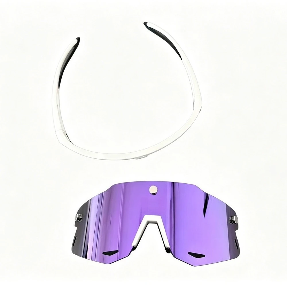 1 Set Unisex Golf Sunglasses 2026 New Korean Style Magnetic Detachable Large Frame UV Protection Sporty Lightweight Adjustable view 4