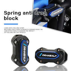 Engine Cover Bumper Protection Decorative Block Accessories For Honda TRANSALP700 TRANSALP650 XL750 TRANSALP 600 650 700 750
