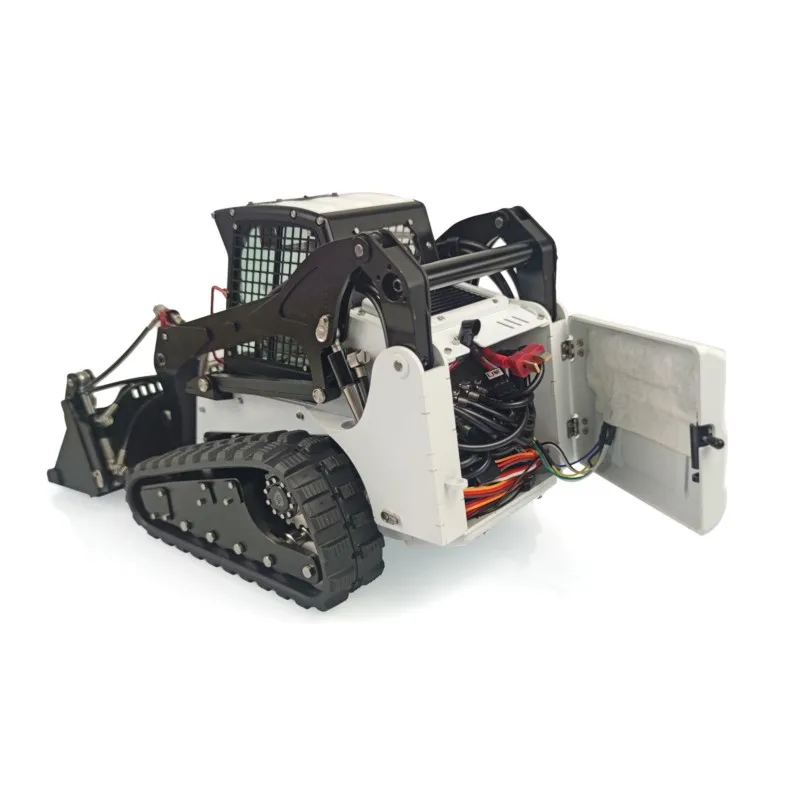 New LESU 1/14 Aoue LT5 Metal Hydraulic RC Loader Tracked Skid-Steer Control Cars Vehicle DIY Lights Sound Truck Toys Gift - view 5