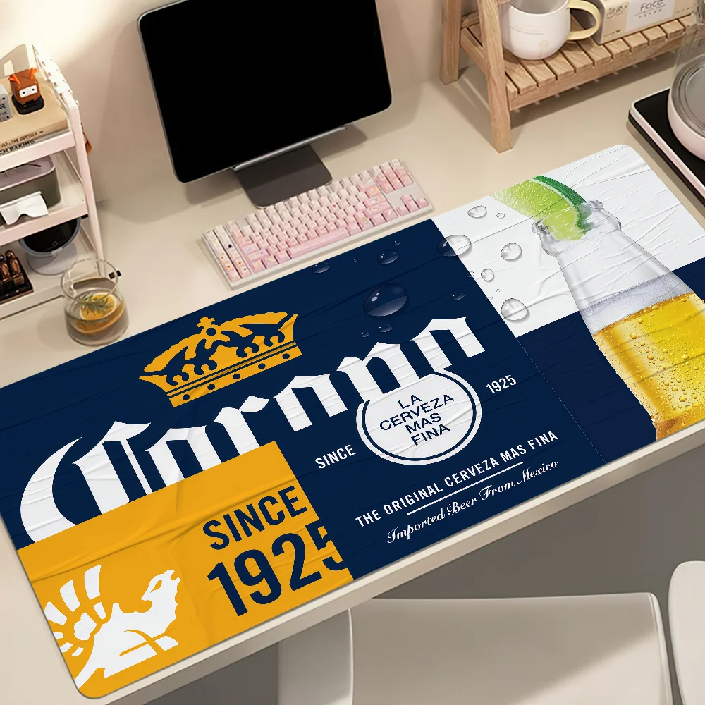 C-Corona E-ExtraS Beer Mouse Pad Non-slip Thickened MousePad Student Gaming Cushion Large Writing Lockedge Office