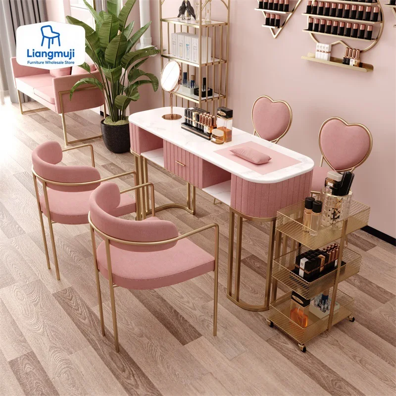

Pedicure Chairs Nails Salon Manicure Nail Designer Professional Tables Supplies Equipment Dust Manicure Tafel Collector Station