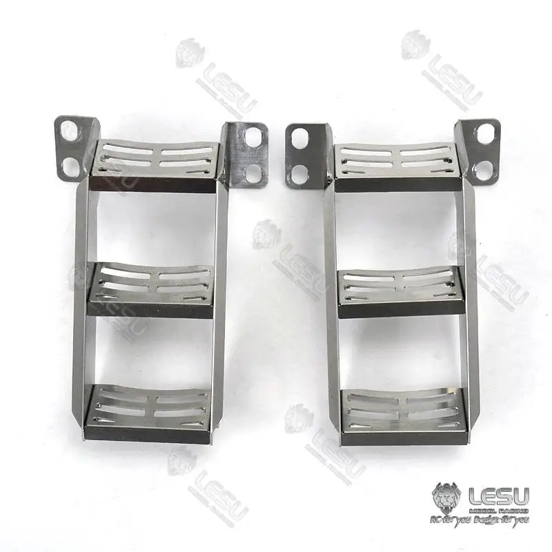Metal ladder 1/14 LESU truck toy FH16 truck model stainless steel metal ladder Tamiya ladder G-6233