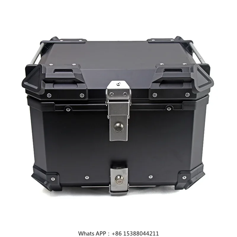 

Motorcycle Tail Box Trunk 28L/36L/45L/55L/65L/80L/100L Quick Release Aluminum Alloy Tail Box