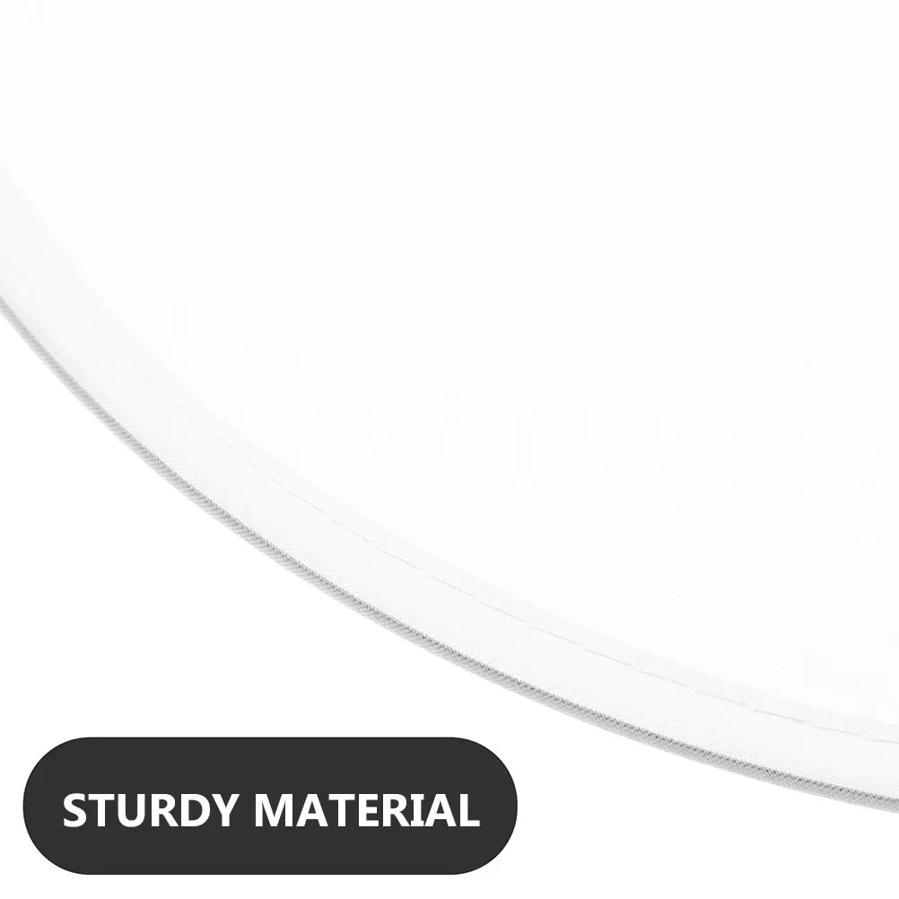 Folding Fans Hand Circular Collapsible Decorative Items Plastic Round Performance Lightweight Summer Versatile Durable Reusable