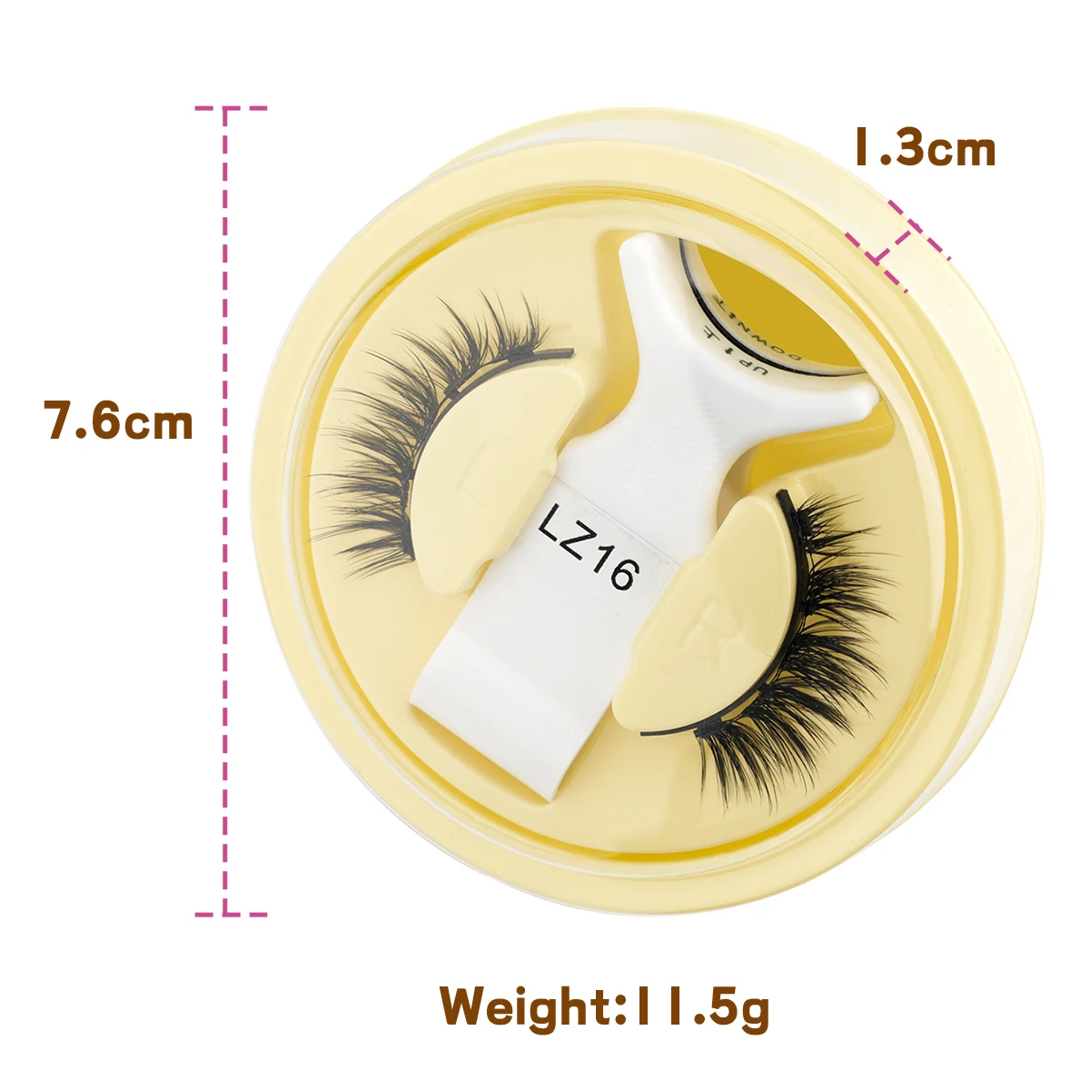 New 1 Pair Cat Eye Magnetic Eyelashes Set Natural Light Eyelash Extension Tools Reusable False Eye Lashes With Tweezers Makeup