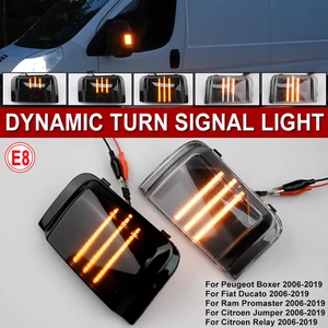 2 buah untuk Peugeot Boxer untuk Citroen Jumper RELAY Mobil Truk Lampu Cermin Sinyal Belok Dinamis LED untuk RAM PROMASTER untuk Fiat Ducato 10 promaster ram penjualan terbaik - №