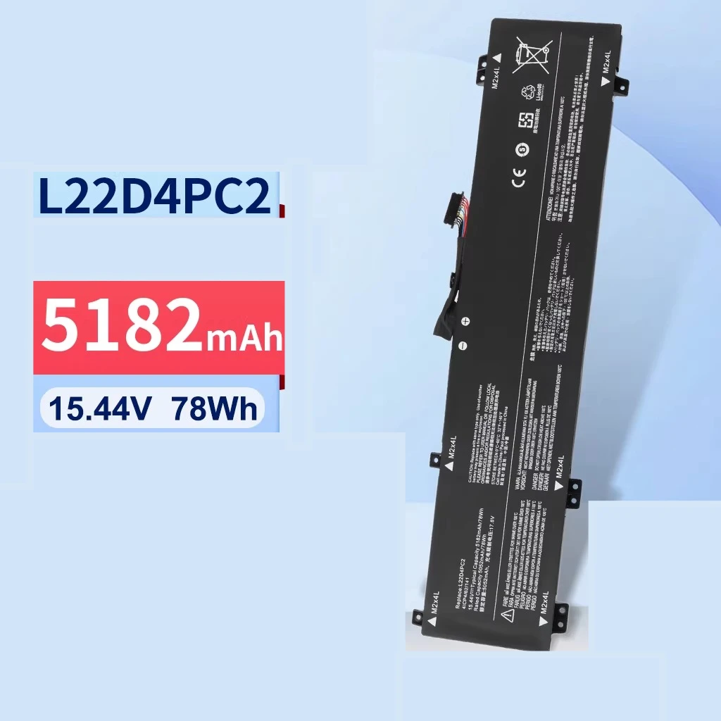 

For lenovo savior l22d4pc2 2023 long laptop battery 5180mah